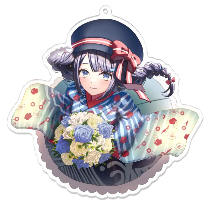 Shikiori Aoha - Acrylic Key Chain - Key Chain - VTuber