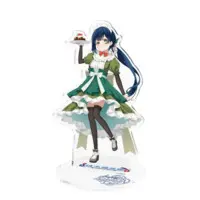 Shikiori Aoha - Acrylic stand - VTuber Size-100x100mm