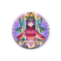 大河山 麻々夜 - Badge - VTuber Size-25mm