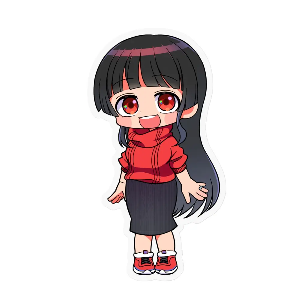 大河山 麻々夜 - Stickers - VTuber