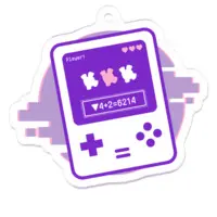 Lewis Quadruped - Acrylic Key Chain - Key Chain - VTuber Size-50 x 50 (mm)