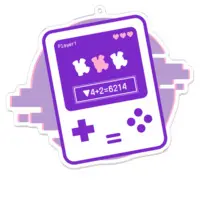 Lewis Quadruped - Acrylic Key Chain - Key Chain - VTuber Size-100 x 100 (mm)