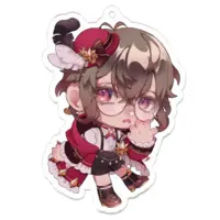 Lewis Quadruped - Acrylic Key Chain - Key Chain - VTuber Size-70 x 70 (mm)