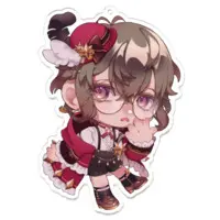 Lewis Quadruped - Acrylic Key Chain - Key Chain - VTuber Size-100 x 100 (mm)