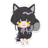 Nekori Suruha - Key Chain - Acrylic Key Chain - VTuber Size-70 x 70 (mm)