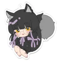 Nekori Suruha - Key Chain - Acrylic Key Chain - VTuber Size-70 x 70 (mm)