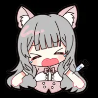 Natsuki - Stickers - VTuber Size-160 x 160 (mm)