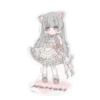 Natsuki - Acrylic stand - VTuber Size-100x100mm