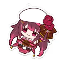 Hoshiyui Loliko - Key Chain - Acrylic Key Chain - VTuber Size-70 x 70 (mm)