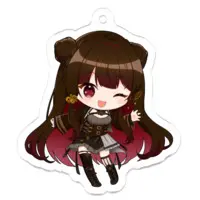 Hoshiyui Loliko - Key Chain - Acrylic Key Chain - VTuber Size-50 x 50 (mm)