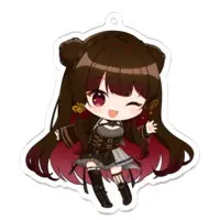Hoshiyui Loliko - Key Chain - Acrylic Key Chain - VTuber Size-70 x 70 (mm)