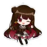 Hoshiyui Loliko - Key Chain - Acrylic Key Chain - VTuber Size-100 x 100 (mm)
