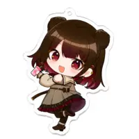 Hoshiyui Loliko - Key Chain - Acrylic Key Chain - VTuber Size-70 x 70 (mm)