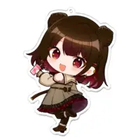 Hoshiyui Loliko - Key Chain - Acrylic Key Chain - VTuber Size-100 x 100 (mm)