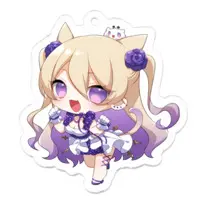 Mamiya Mao - Key Chain - Acrylic Key Chain - VTuber Size-50 x 50 (mm)