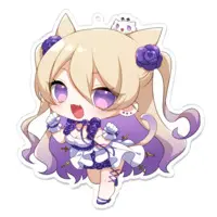 Mamiya Mao - Key Chain - Acrylic Key Chain - VTuber Size-100 x 100 (mm)