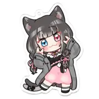 Nukota Natsuna - Key Chain - Acrylic Key Chain - VTuber Size-70 x 70 (mm)