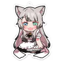 Nukota Natsuna - Acrylic Key Chain - Key Chain - VTuber Size-70 x 70 (mm)