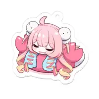 Yumekayo Guu - Key Chain - Acrylic Key Chain - VTuber Size-50 x 50 (mm)