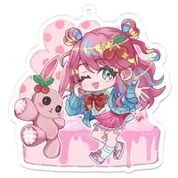 Aimai Melo - Acrylic Key Chain - Key Chain - VTuber