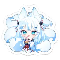 Charm - Key Chain - Acrylic Key Chain - VTuber Size-50 x 50 (mm)