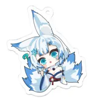 Charm - Key Chain - Acrylic Key Chain - VTuber Size-50 x 50 (mm)