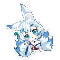 Charm - Key Chain - Acrylic Key Chain - VTuber Size-100 x 100 (mm)
