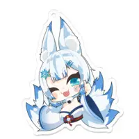 Charm - Key Chain - Acrylic Key Chain - VTuber Size-70 x 70 (mm)