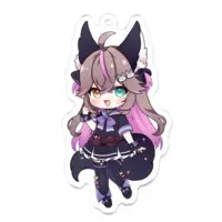 Yozakura Moca - Key Chain - Acrylic Key Chain - VTuber Size-70 x 70 (mm)