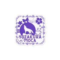 Yozakura Moca - Stickers - VTuber Size-100 x 100 (mm)