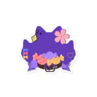 Yozakura Moca - Stickers - VTuber Size-100 x 100 (mm)