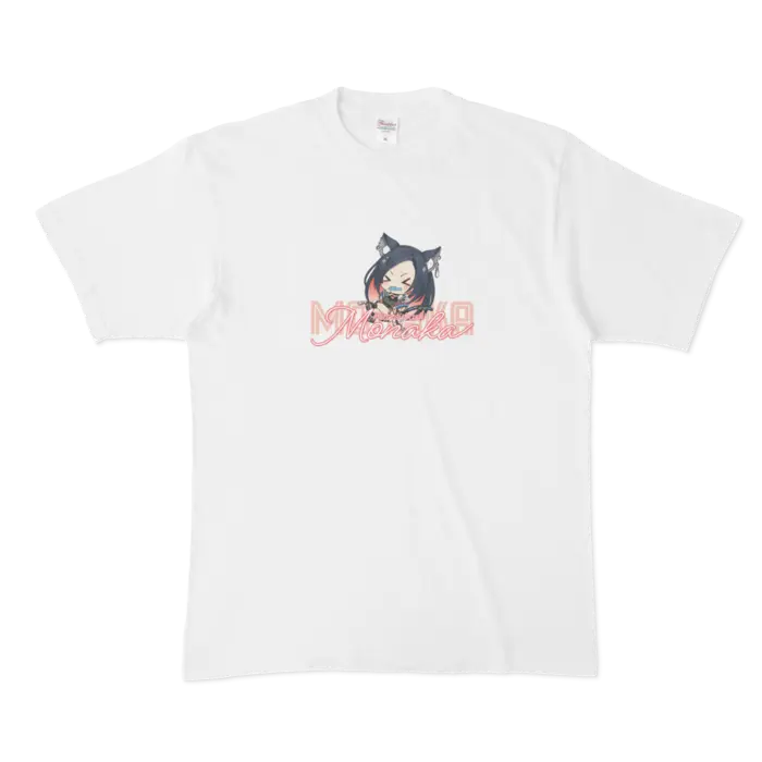 Hitotsubashi Monaka - Clothes - T-shirts - VTuber Size-XL