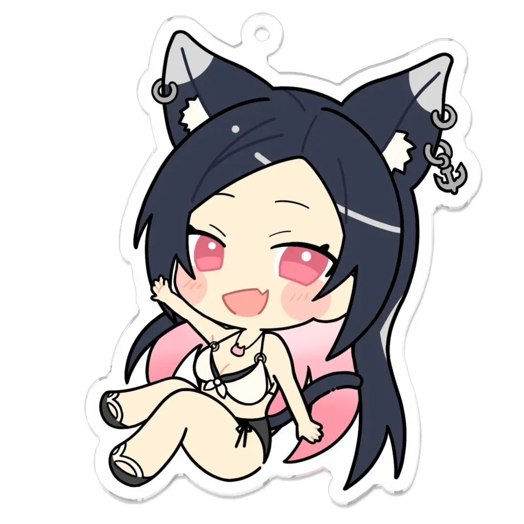 Hitotsubashi Monaka - Acrylic Key Chain - Key Chain - VTuber