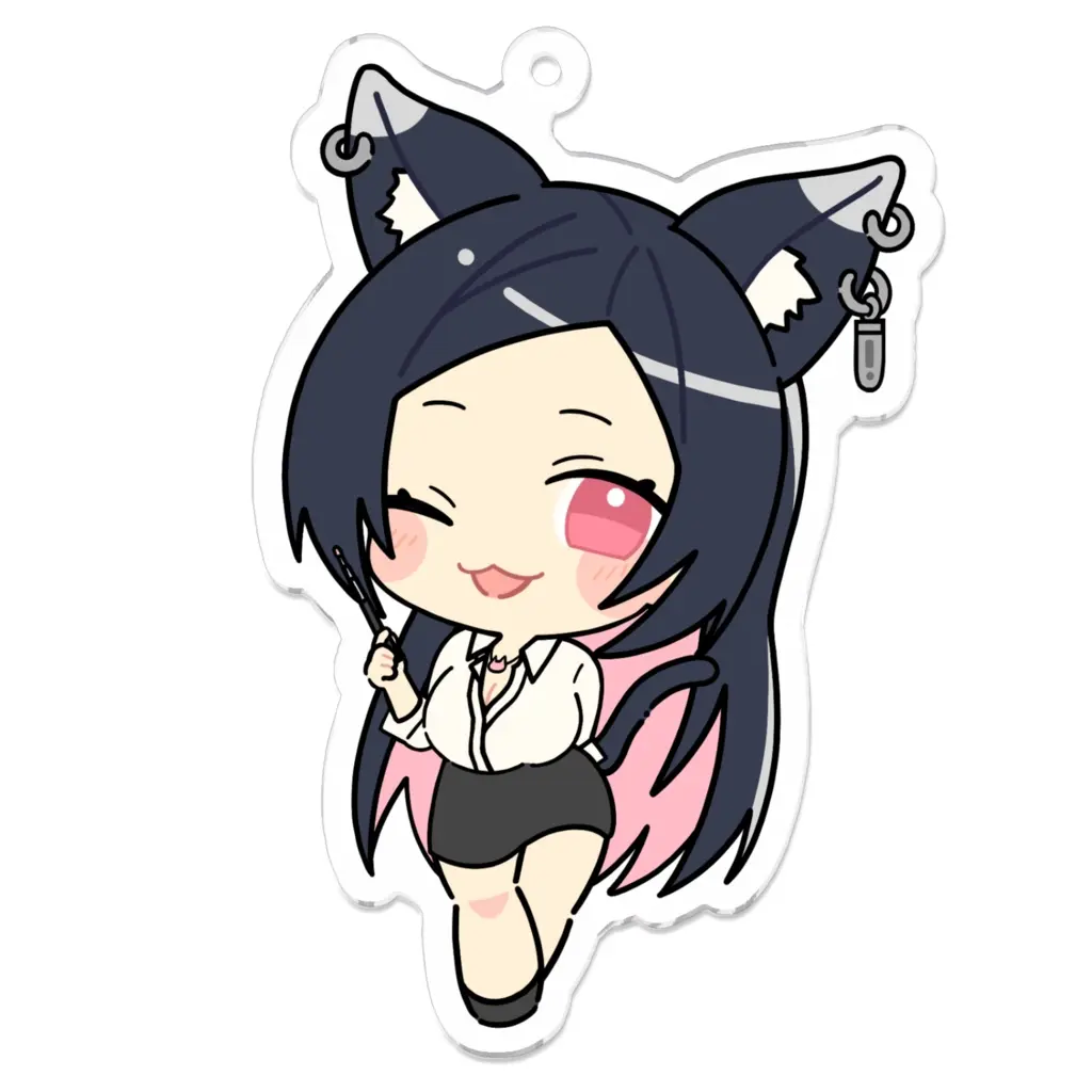 Hitotsubashi Monaka - Acrylic Key Chain - Key Chain - VTuber