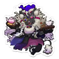 Romsie - Key Chain - Acrylic Key Chain - VTuber Size-70 x 70 (mm)