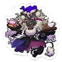 Romsie - Key Chain - Acrylic Key Chain - VTuber Size-50 x 50 (mm)