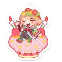 Yuuo Amii - Key Chain - Acrylic Key Chain - VTuber Size-50 x 50 (mm)