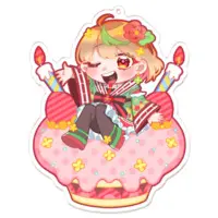 Yuuo Amii - Key Chain - Acrylic Key Chain - VTuber Size-100 x 100 (mm)