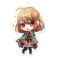 Yuuo Amii - Key Chain - Acrylic Key Chain - VTuber Size-70 x 70 (mm)