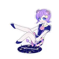 Goodnight Bear - Acrylic stand - VTuber