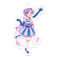 Goodnight Bear - Acrylic Key Chain - Key Chain - VTuber Size-50 x 50mm 