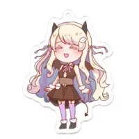 Mumano Ririmu - Key Chain - Acrylic Key Chain - VTuber Size-70 x 70 (mm)