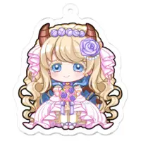 Mumano Ririmu - Key Chain - Acrylic Key Chain - VTuber Size-50 x 50 (mm)