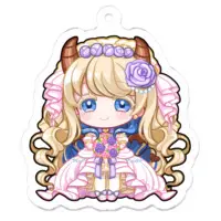 Mumano Ririmu - Key Chain - Acrylic Key Chain - VTuber Size-50 x 50 (mm)