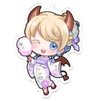 Mumano Ririmu - Key Chain - Acrylic Key Chain - VTuber Size-70 x 70 (mm)