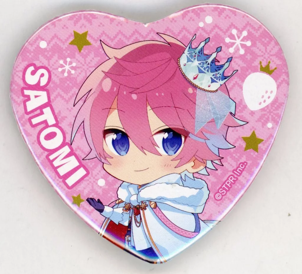 Satomi - Badge - Strawberry Prince