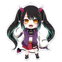 Koton Ramune - Key Chain - Acrylic Key Chain - VTuber Size-100 x 100 (mm)