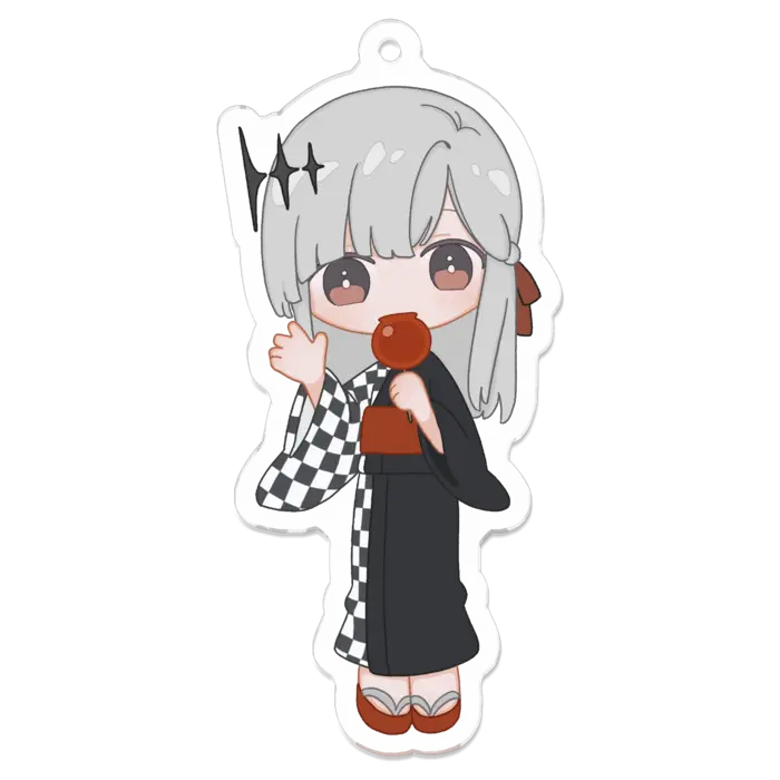 Alba Sera & Kagase Uno - Key Chain - Acrylic Key Chain - VERSEⁿ