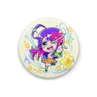 Yamanasi Miya - Badge - VTuber Size-32mm