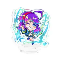 Yamanasi Miya - Acrylic stand - VTuber Size-50x50mm